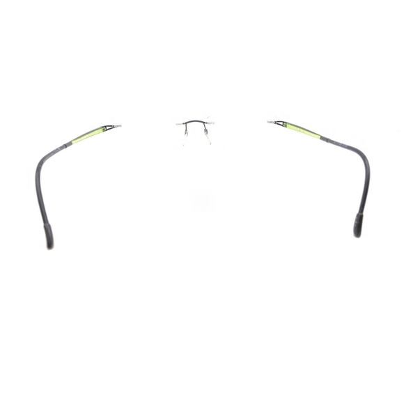Silhouette 7622 50 6058 Titanium Black Green Rimless Eyeglasses Frames 19 140 - Picture 5 of 13
